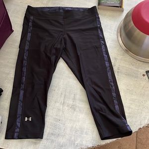 Under Armour Running Capris. Size medium.